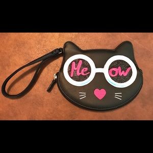Betsey Johnson Cat Wristlet
